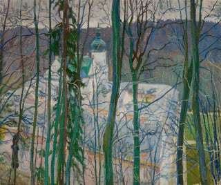 Vista sul monastero di Czerna - Stanisław Kamocki — vista dell’opera