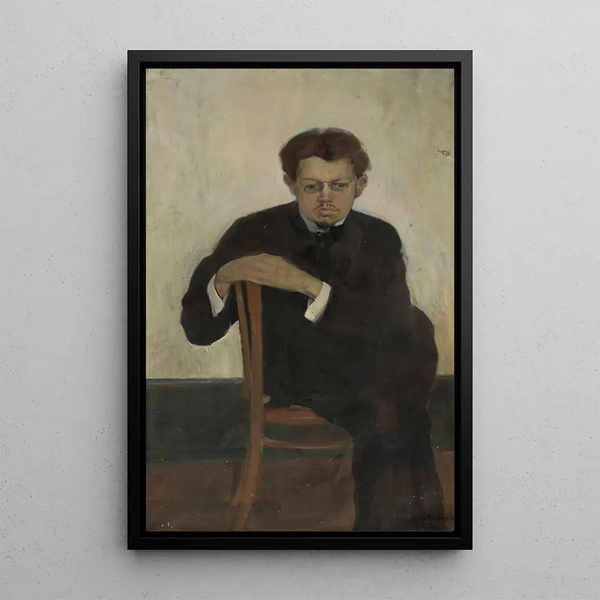 Stanisaw Kuczborski - Portrait of musician Korolev.webp