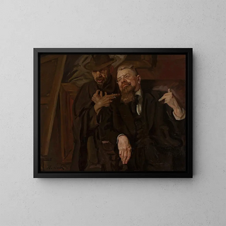 Discussione - Stanisław Lentz — quadro incorniciato alla parete