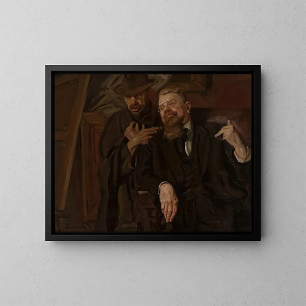 Discussione - Stanisław Lentz — quadro incorniciato alla parete