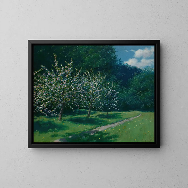 Pommiers en fleurs - Stanisław Witkiewicz — quadro incorniciato alla parete