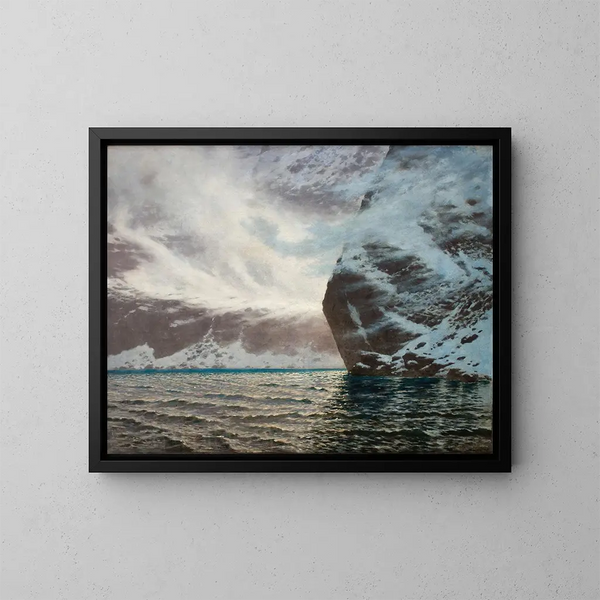 Blizzard del lago Blake - Stanisław Witkiewicz — quadro incorniciato alla parete