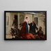 Davanti al portico - Stanisław Witkiewicz — quadro incorniciato alla parete