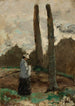 Paesaggio con figura femminile - Stanisław Witkiewicz — vista dell’opera