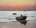 Tramonto sul mare - Stanisław Witkiewicz — vista dell’opera