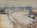 Vista dalla finestra sulla collina di Kościuszko a Cracovia - Stanisław Wyspiański — vista dell’opera