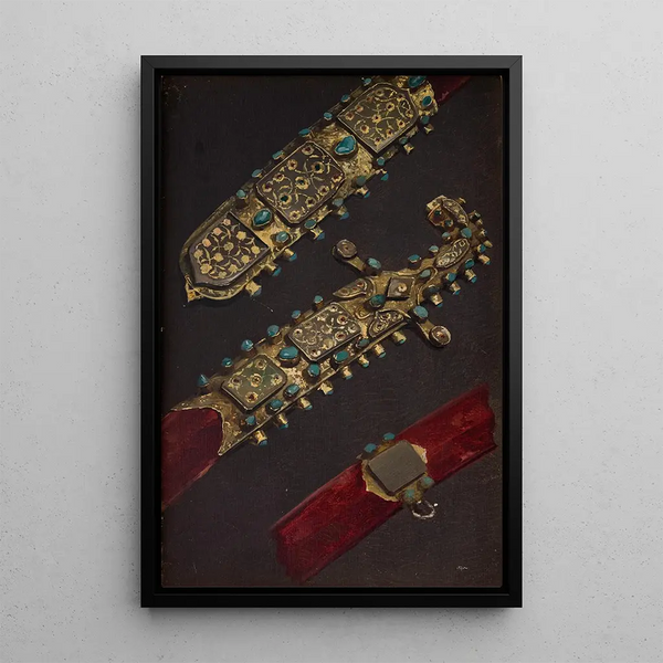 Stanisaw von Chlebowski - Study of a Turkish Sabre from the 17th C.webp