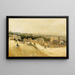 I lavoratori, antica abbeveratoio di Montmartre - Stanislas Lépine — quadro incorniciato alla parete