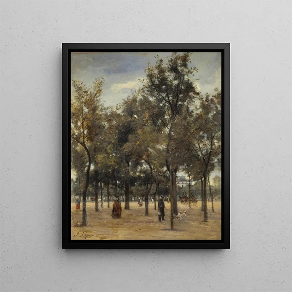 L'esplanade des Invalides - Stanislas Lépine — quadro incorniciato alla parete