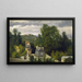Vista dei dintorni di Caen - Stanislas Lépine — quadro incorniciato alla parete