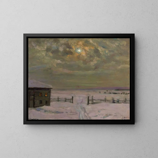 Nord lontano dalla Russia - Stanisław Żukowski — quadro incorniciato alla parete