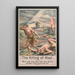 Le Meurtre d'Abel - Stecher Litho Co — quadro incorniciato alla parete