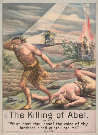 Stecher Litho Co - The killing of Abel.webp