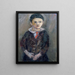 Ritratto di un ragazzo - Stefan Pichler — quadro incorniciato alla parete