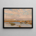 Collezionisti di conchiglie nel laguna - Stefan Simony — quadro incorniciato alla parete