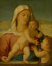 La Vierge à l'Enfant avec saint Jean-Baptiste - Stefano Cernotto — vista dell’opera