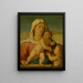 La Vierge à l'Enfant avec saint Jean-Baptiste - Stefano Cernotto — quadro incorniciato alla parete
