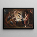 Adorazione dei pastori - Stefano Maria Legnani — quadro incorniciato alla parete