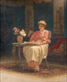 Fille lisant - Stepan Bakalovich — vista dell’opera