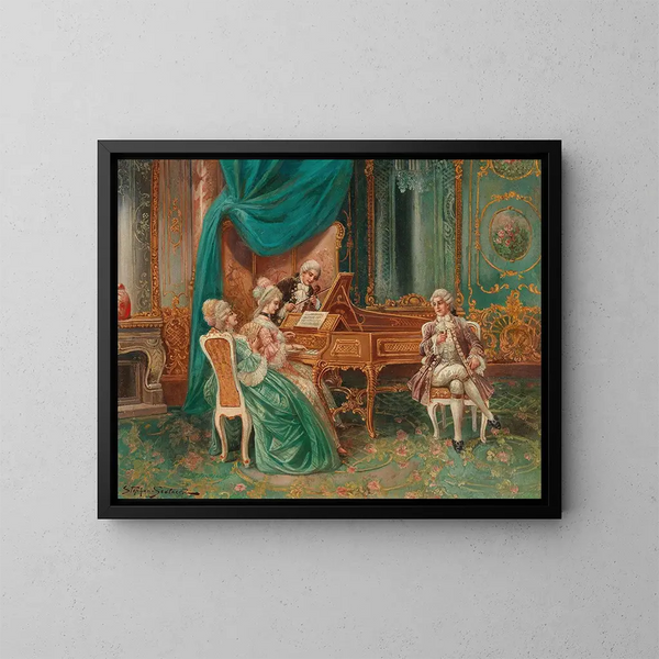 Divertimento musicale - Stephan Sedlacek — quadro incorniciato alla parete