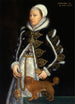 Portrait d'une femme probablement Catherine Carey Lady Knollys - Steven van der Meulen — vista dell’opera