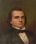 Ritratto frontale in busto di Stephen A. Douglas - Strobridge Co Lith — vista dell’opera