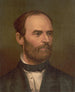 Ritratto a busto di William T. Sherman di profilo - Strobridge Co Lith — vista dell’opera