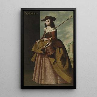 Studio of Francisco de Zurbarn - Saint Margaret of Antioch.webp