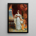 Portrait de l'impératrice Alexandra Fedorovna - Atelier de George Dawe — quadro incorniciato alla parete