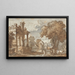 Paesaggio - Manière di Claude Lorrain — quadro incorniciato alla parete