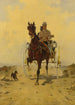 Cavallo e carrozza - Manière de René Pierre Charles Princeteau — vista dell’opera