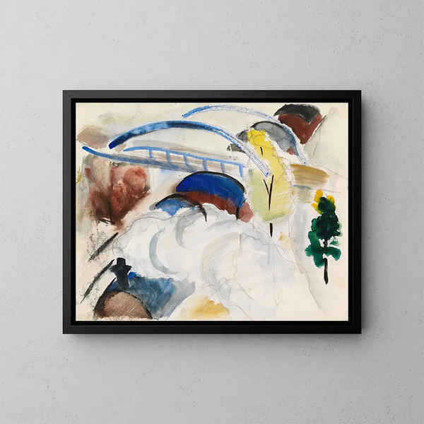 Train - Sulho Sipilä — quadro incorniciato alla parete