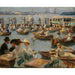 Riproduzione del dipinto su l'Alster ad Amburgo - Max Liebermann