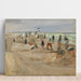 Riproduzione del dipinto sulla spiaggia di Noordwijk - Max Liebermann
