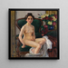 Sur le canapé II Gusti - Leo Putz — quadro incorniciato alla parete