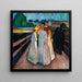 Riproduzione del dipinto Sul ponte - Edvard Munch