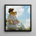 Sulle alture - Charles Courtney Curran — quadro incorniciato alla parete