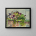Canal di Georgetown, Washington DC - Susan Brown Chase — quadro incorniciato alla parete