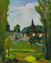 Chiesa del vecchio mulino vicino a Compiègne Oise - Suzanne Valadon — vista dell’opera