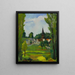 Chiesa del vecchio mulino vicino a Compiègne Oise - Suzanne Valadon — quadro incorniciato alla parete