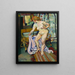 Nu drapé - Suzanne Valadon — quadro incorniciato alla parete