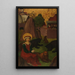 Saint Agapit de Préneste dans l'arena - Pittore svizzero — quadro incorniciato alla parete
