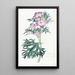 Mauve porpora - Sydenham Edwards — quadro incorniciato alla parete