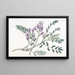Pianta succulente a latte - Sydenham Edwards — quadro incorniciato alla parete