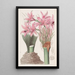 L'amaryllis di Banks - Sydenham Edwards — quadro incorniciato alla parete