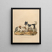 Le Chien de Terre-Neuve - Sydenham Edwards — quadro incorniciato alla parete