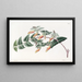 Scottia a foglie dentate - Sydenham Edwards — quadro incorniciato alla parete