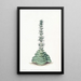 Crassula à tourelles - Sydenham Edwards — quadro incorniciato alla parete