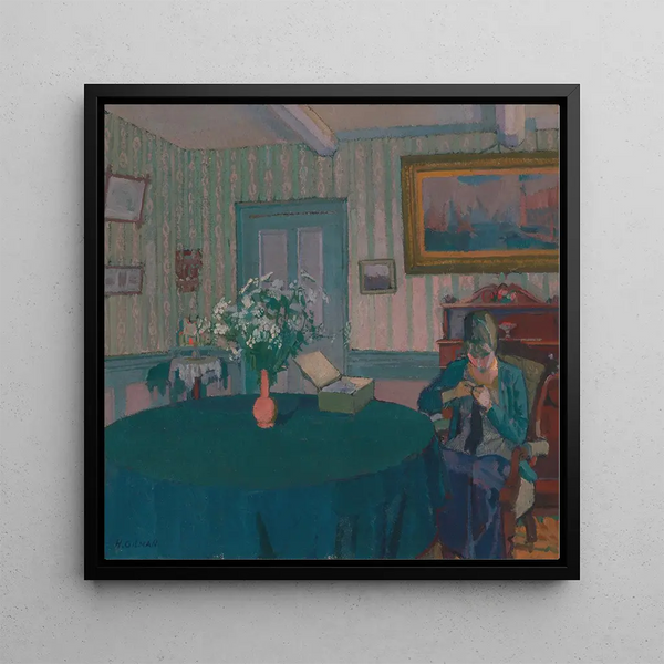 Sylvia reprisant - Harold Gilman