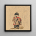 Syn Viktor in costume slovacco - Henriette Odescalchi — quadro incorniciato alla parete